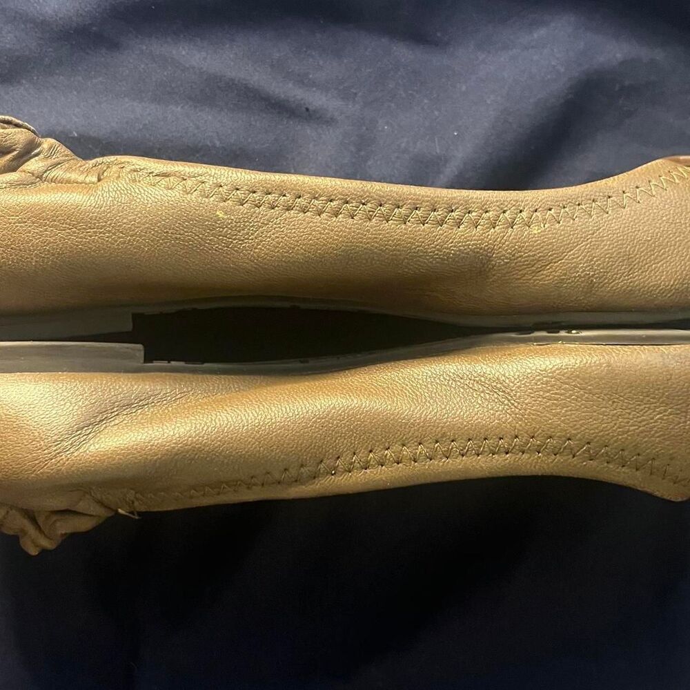 Tory Burch Gold Flats - Picture 6 of 6